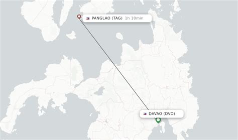 $20 Flights from Davao (DVO) to Panglao (TAG) .
